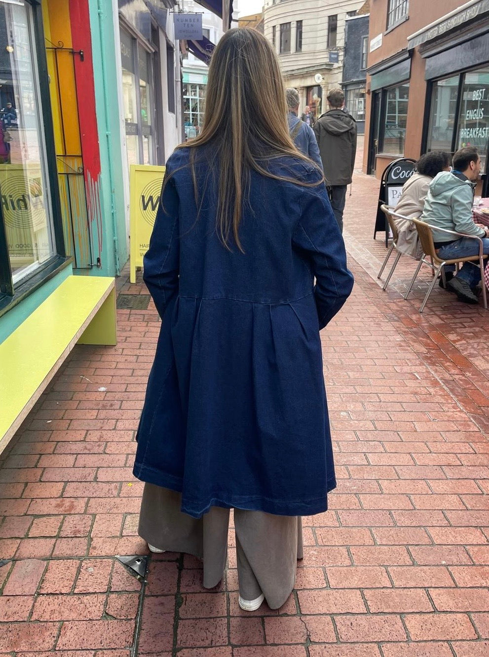 Denim Duster Coat